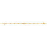 Cubic Zirconia Fancy Bracelet in 9ct Yellow Gold