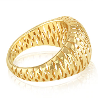 Dome Ring in 9ct Yellow Gold