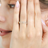 Cubic Zirconia Ring in 9ct Yellow Gold