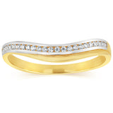 Cubic Zirconia Ring in 9ct Yellow Gold