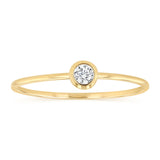 Cubic Zirconia Ring in 9ct Yellow Gold