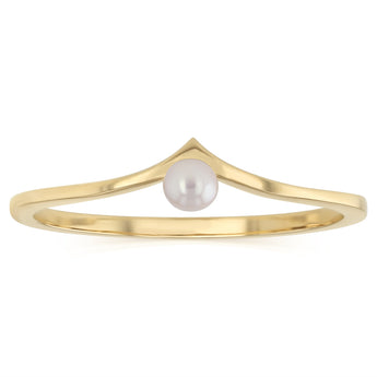 Pear Ring in 9ct Yellow Gold