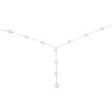 6-9mm White Freshwater Pearl Chain in Sterling Silver