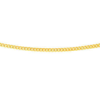 9ct Yellow Gold Filled 50cm Curb Chain