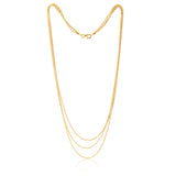 9ct Gold Silver Filled 43cm Necklace
