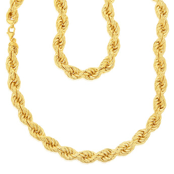 9ct Yellow Gold Silverfilled 200 Gauge 60cm Chain