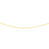 9ct Yellow Gold Silver filled 45cm Chain.