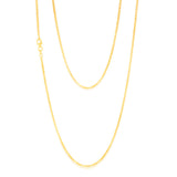 9ct Yellow Gold Fancy 60cm Chain