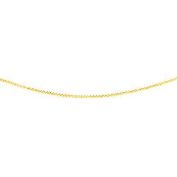 9ct Yellow Gold Fancy 60cm Chain