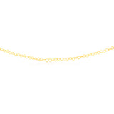 9ct Yellow Gold Fancy Heart 45cm Chain