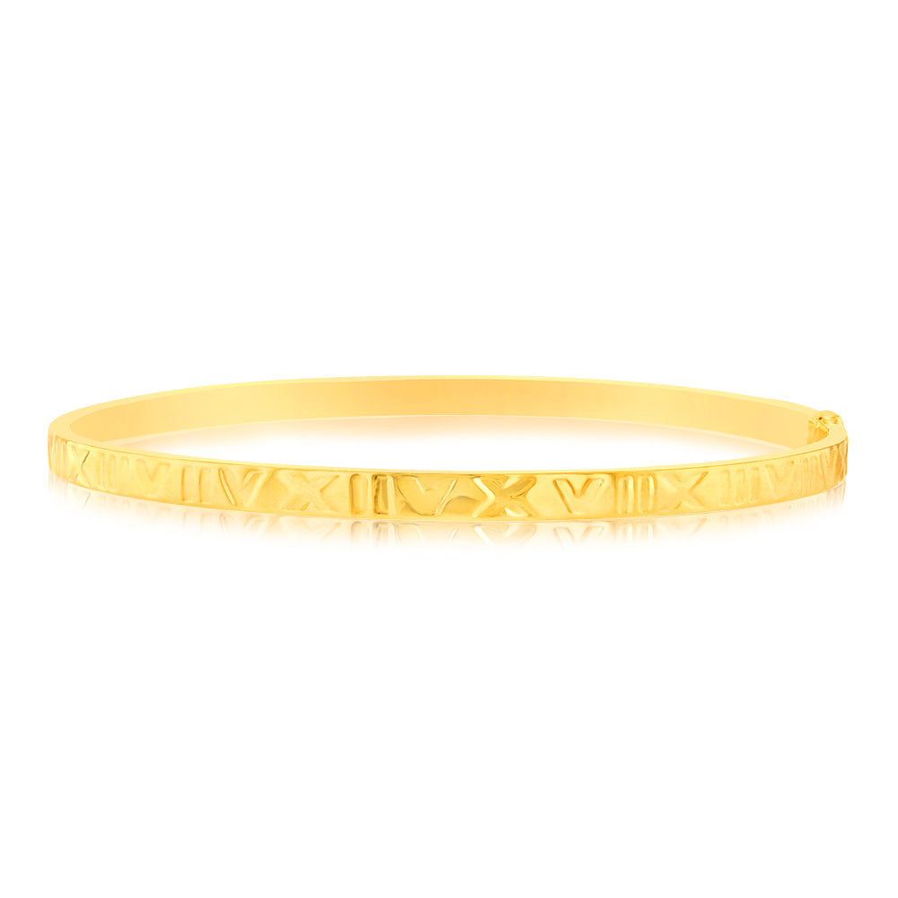 9ct white gold silver filled bangle 9ct white gold silver filled bangle