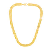 9ct Yellow Gold Silver Filled Fancy 120 Gauge Arrow 45cm Chain