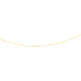 9ct Yellow Gold Silver Filled Fine 40+5cm Chain
