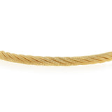 9ct Yellow Gold Silverfilled Rope Bracelet