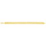 9ct Yellow Gold Silverrfilled Fancy Bracelet