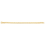 9ct Silverfilled Yellow Gold Belcher Chain Bracelet