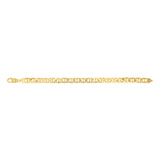 9ct Yellow Gold Silverfilled Heavy Anchor Bracelet