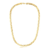 9ct Yellow Gold Copper Filled Textured 55cm Chain