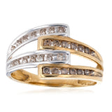 Australian Diamond 9ct Yellow Gold Diamond Ring