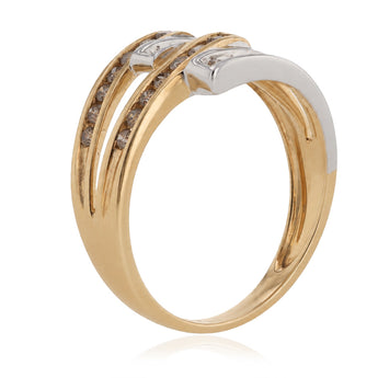 Australian Diamond 9ct Yellow Gold Diamond Ring