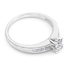 Load image into Gallery viewer, 18ct White Gold &#39;Ariel&#39; Ring With 0.62 Carats Of Diamonds