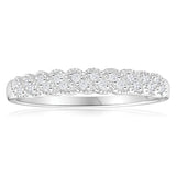 9ct White Gold Opulent Diamond Ring