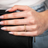 Luminesce Lab Grown 9ct Yellow Gold Heart Diamond Ring