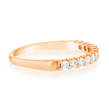 Load image into Gallery viewer, 18ct Rose Gold Ring with 0.25 Carats Of Diamonds