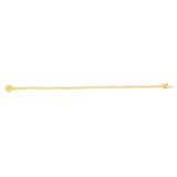 14ct Yellow Gold 1.2 Carats Diamond Tennis Bracelet With 70 Brilliant Diamonds 18cm