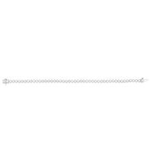 Load image into Gallery viewer, 14ct White Gold 3.80 Carats Diamond Tennis Bracelet With 46 Brilliant Diamonds 17.5cm