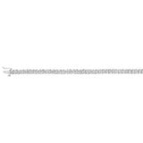 Sterling Silver 1 Carat 18cm Diamond Bracelet