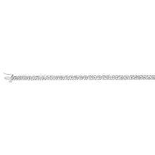 Load image into Gallery viewer, Sterling Silver 1/2 Carat Diamond Bracelet Length 17cm