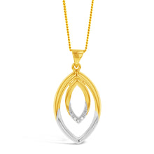 Load image into Gallery viewer, 9ct Yellow Gold Diamond  Pendant