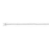 2 Carat Diamond Tennis Bracelet with 59 Brilliant Diamonds in 9ct White Gold