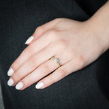 9ct Yellow Gold 1/4 Carat Diamond With 36 Brilliant Cut Diamonds