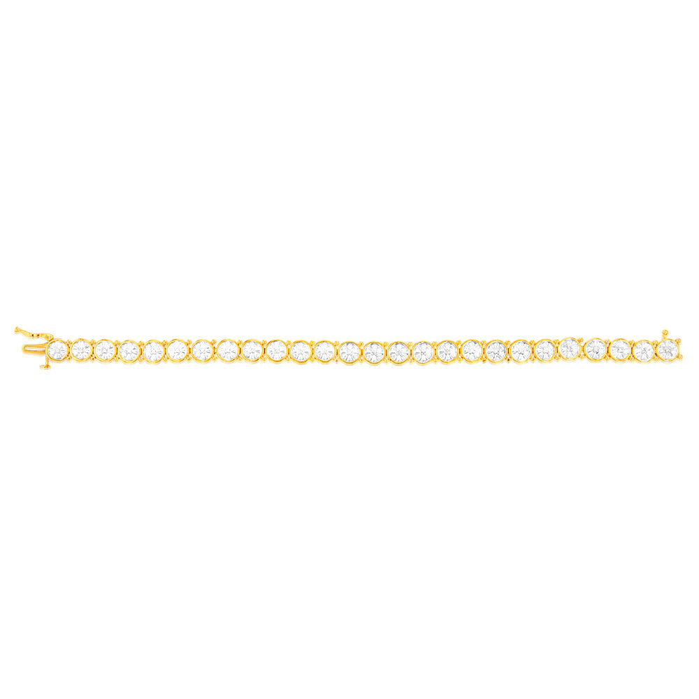 Lab Grown Diamond Tennis Bracelet in 14k White Gold (4 ct. tw.)