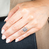 9ct Yellow Gold 1/6 Carat Diamond Ring