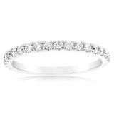 1/3 Carat Diamond Eternity Ring in 10ct White Gold