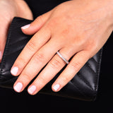 1/4 Carat Diamond Eternity Ring in 10ct White Gold