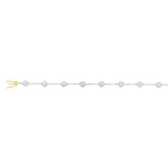 1.5 Carat Diamond Bracelet in 9ct Yellow Gold