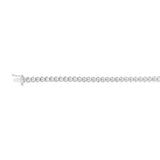 Sterling Silver & 0.95 Carat Diamond Tennis Bracelet