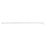 0.95 Carat Diamond Tennis Bracelet in Sterling Silver