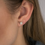 0.15 Carat Stud Diamond Earrings in 9ct Yellow Gold
