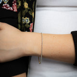 1/2 Carat Diamond Tennis Bracelet in 9ct Yellow Gold