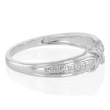 1 Diamond Dress Ring in Sterling Silver