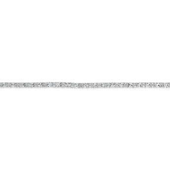 0.95 Carat Diamond 19cm Bracelet in Sterling Silver
