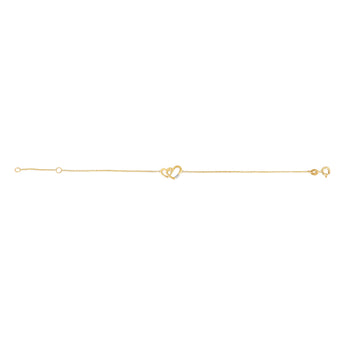 Diamond Bracelet in 9ct Yellow Gold