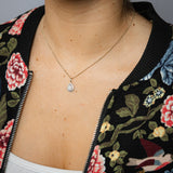 1/6 Carat Diamond Pendant in 9ct Yellow Gold