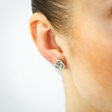0.40 Carat Australian Diamond Stud Earrings in 9ct Yellow Gold