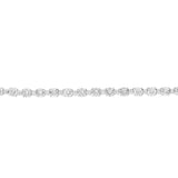 0.95 Carat Diamond Necklace in Sterling Silver